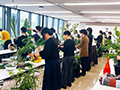 2025年度　本部主催支部研究会　州村衛香師範「即興！　緑をいける」